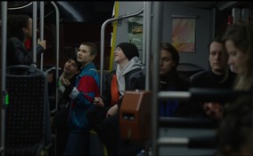 Still frame from the movie 22:47 LINE 34